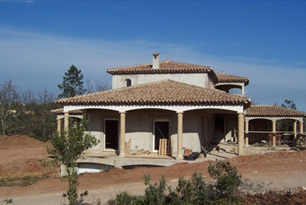 Construction villa